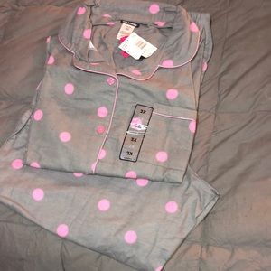 Joe boxer flannel pajama set